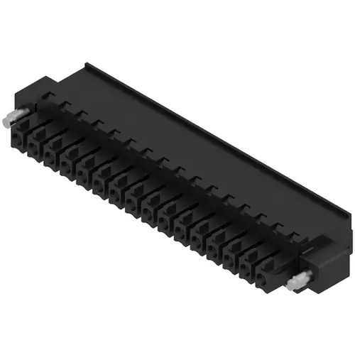 Expressversand Buchsenleiste, 16-polig, RM 3.81 mm, abgewinkelt, schwarz, 1799160000