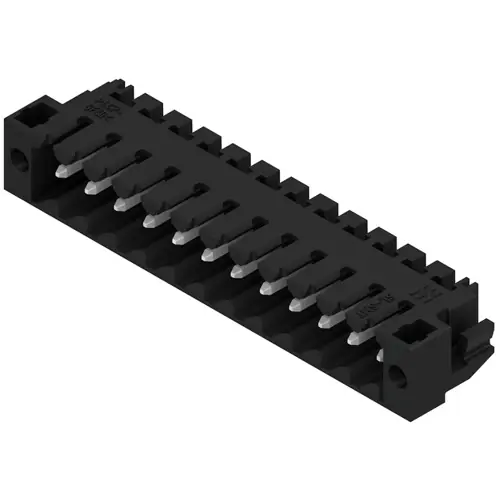 Solange Der Vorrat Reicht Stiftleiste, 12-polig, RM 3.5 mm, abgewinkelt, schwarz, 1804340000