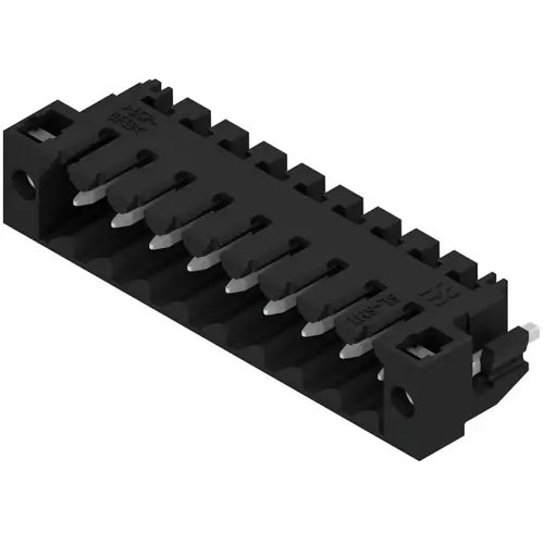 Stiftleiste, 9-polig, RM 3.5 mm, gerade, schwarz, 1804770000 Markenware