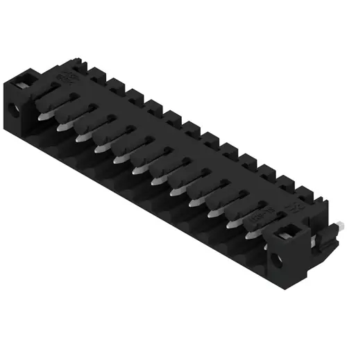 Rabatt Stiftleiste, 13-polig, RM 3.5 mm, gerade, schwarz, 1804810000