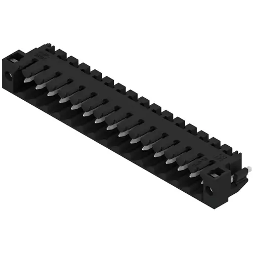 Kostenloser Rückversand Stiftleiste, 16-polig, RM 3.5 mm, gerade, schwarz, 1804840000