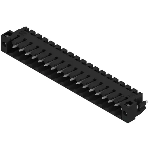 Wochenendangebot Stiftleiste, 18-polig, RM 3.5 mm, gerade, schwarz, 1804860000