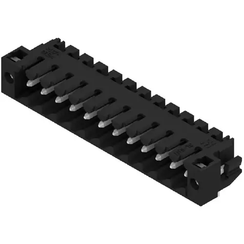 Preis Gesenkt Stiftleiste, 12-polig, RM 3.5 mm, abgewinkelt, schwarz, 1805040000