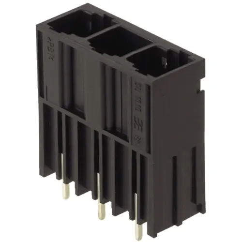 Preisreduziert Stiftleiste, 4-polig, RM 10.16 mm, gerade, schwarz, 1813430000