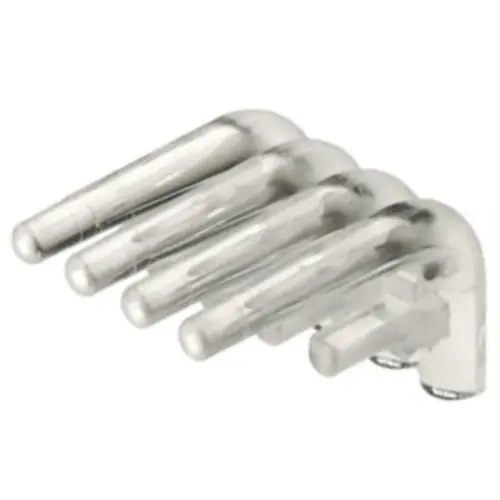 Steckverbinder, 10-polig, RM 3.5 mm, abgewinkelt, transparent, 1814590000 Garantierte Lieferung