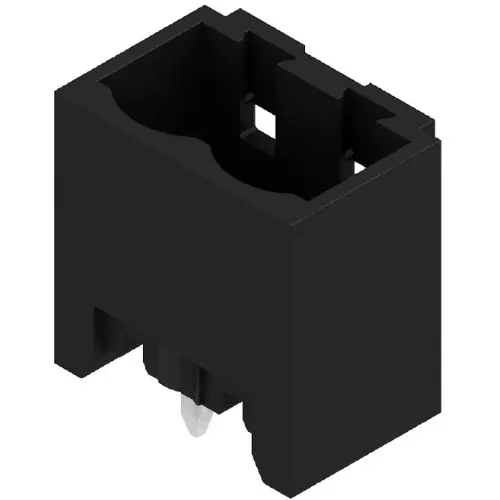 Stiftleiste, 2-polig, RM 5.08 mm, gerade, schwarz, 1820170000 Online Kaufen