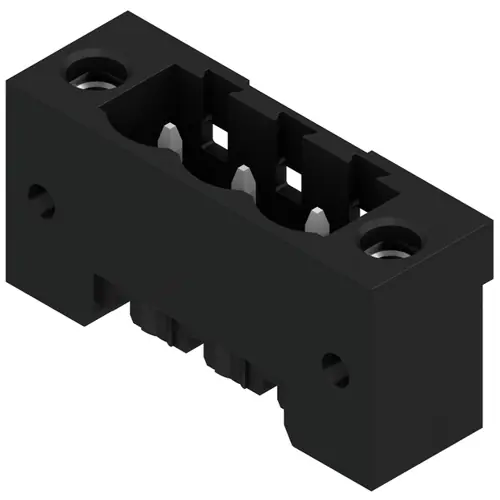 Bestpreis Stiftleiste, 3-polig, RM 5.08 mm, gerade, schwarz, 1820600000