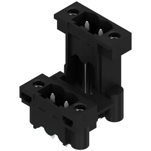 Jetzt Bestellen Stiftleiste, 4-polig, RM 5.08 mm, gerade, schwarz, 1828770000