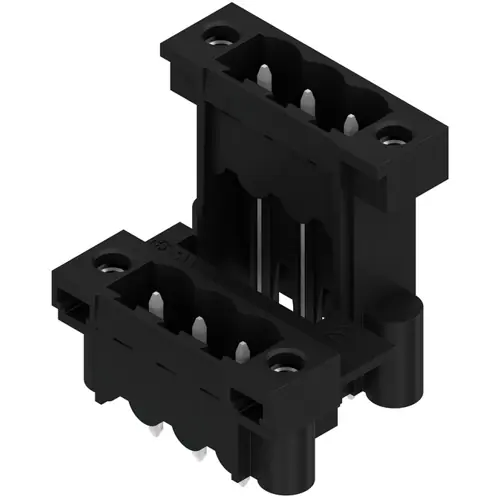 Sonderaktion Stiftleiste, 6-polig, RM 5.08 mm, gerade, schwarz, 1828780000