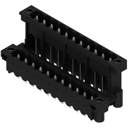 Direktkauf Stiftleiste, 22-polig, RM 5.08 mm, gerade, schwarz, 1828860000