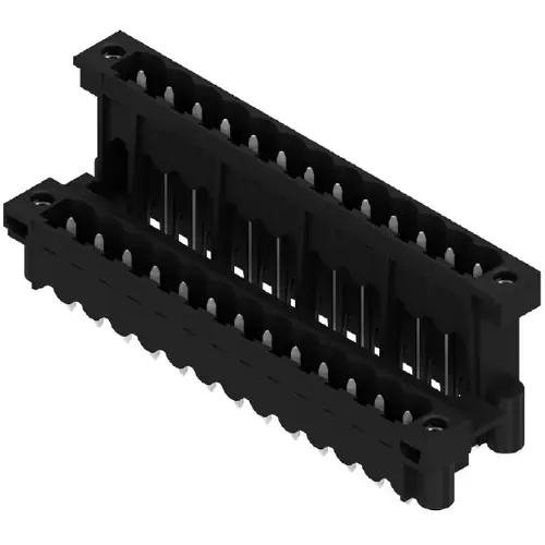 Stiftleiste, 26-polig, RM 5.08 mm, gerade, schwarz, 1828880000 Kostenloser Versand