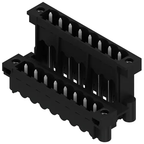 Geprüft Stiftleiste, 16-polig, RM 5.08 mm, gerade, schwarz, 1828950000