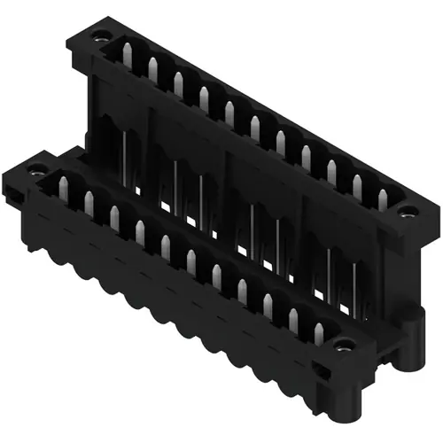 Stiftleiste, 22-polig, RM 5.08 mm, gerade, schwarz, 1828980000 Begrenztes Angebot