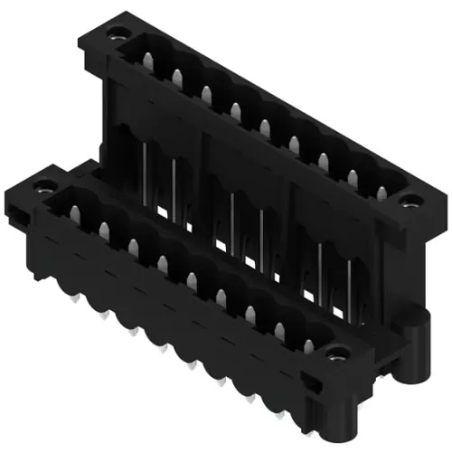 Stiftleiste, 18-polig, RM 5.08 mm, gerade, schwarz, 1829080000 Schnäppchen