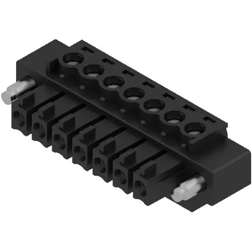 Saisonangebot Buchsenleiste, 7-polig, RM 3.81 mm, gerade, schwarz, 1837020000