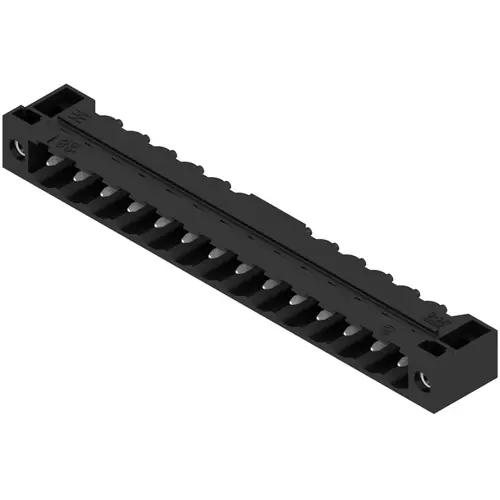 Stiftleiste, 14-polig, RM 5.08 mm, abgewinkelt, schwarz, 1837750000 Super-Preis