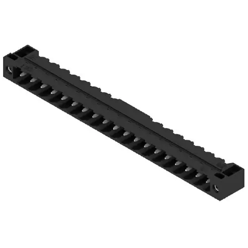 Stiftleiste, 19-polig, RM 5.08 mm, abgewinkelt, schwarz, 1837800000 Meistverkauft