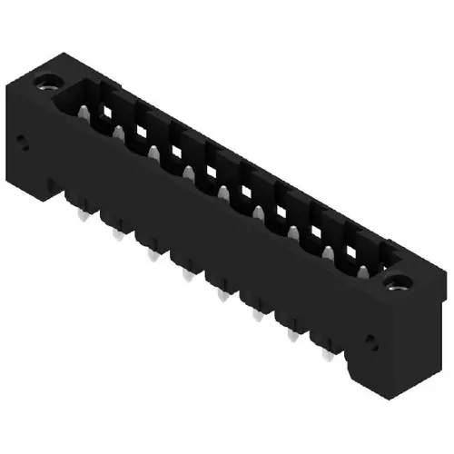 Stiftleiste, 9-polig, RM 5.08 mm, gerade, schwarz, 1837890000 Echt