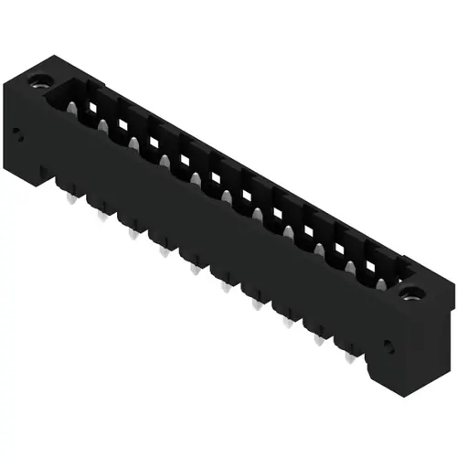 Stiftleiste, 11-polig, RM 5.08 mm, gerade, schwarz, 1837900000 Kostenloser Rückversand