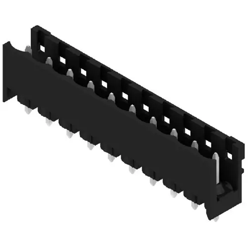 Geprüft Stiftleiste, 10-polig, RM 5.08 mm, gerade, schwarz, 1838060000