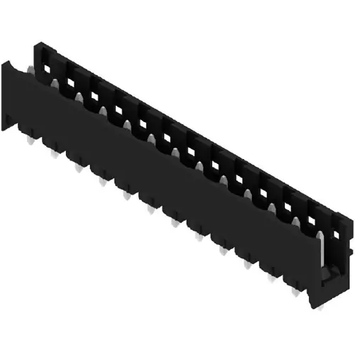 Sale Stiftleiste, 13-polig, RM 5.08 mm, gerade, schwarz, 1838090000