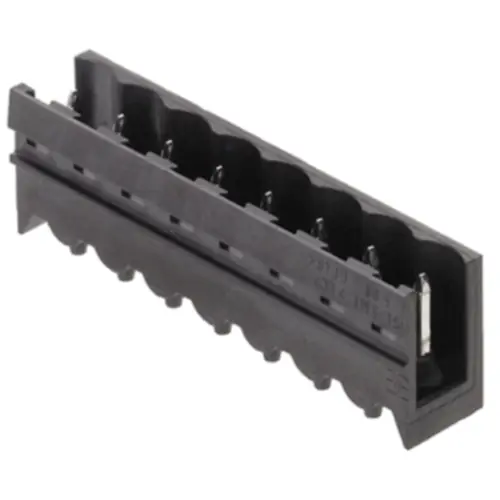 Billig Stiftleiste, 15-polig, RM 5.08 mm, gerade, schwarz, 1838110000