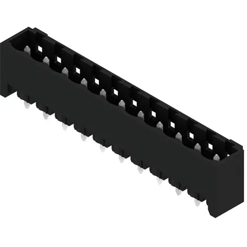 Stiftleiste, 11-polig, RM 5.08 mm, gerade, schwarz, 1838300000 Aktuell