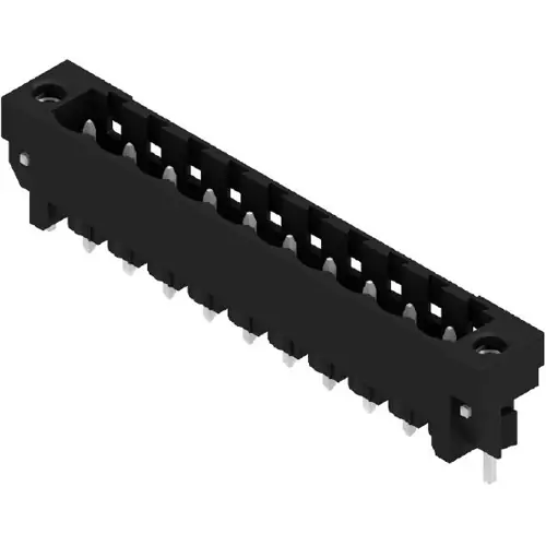 Stiftleiste, 10-polig, RM 5.08 mm, gerade, schwarz, 1838520000 Must-Have