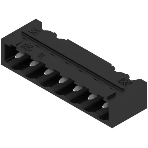 Sichere Zahlung Stiftleiste, 7-polig, RM 5 mm, abgewinkelt, schwarz, 1840170000