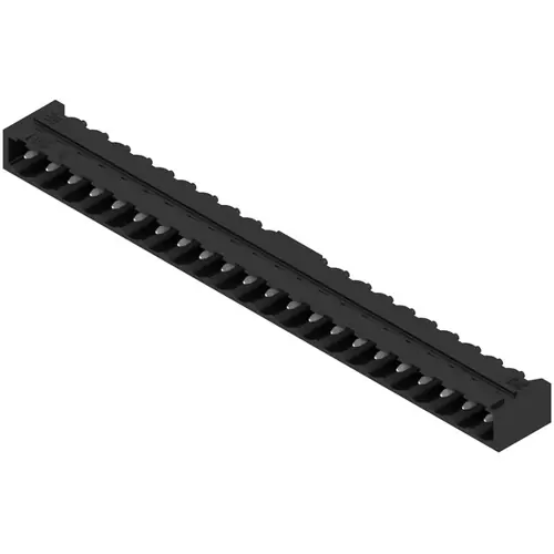 Sonderaktion Stiftleiste, 22-polig, RM 5 mm, abgewinkelt, schwarz, 1840320000