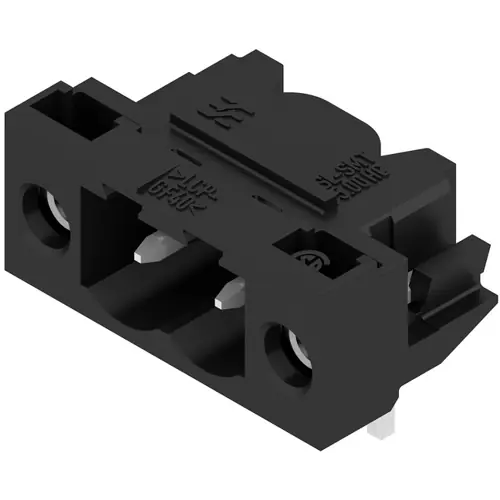 Stiftleiste, 2-polig, RM 5 mm, abgewinkelt, schwarz, 1840350000 Top-Angebot