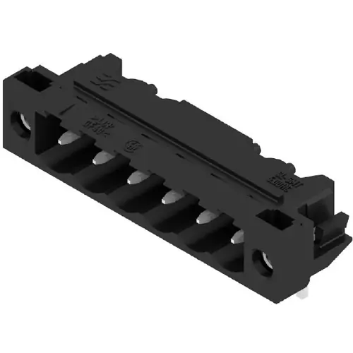 Stiftleiste, 6-polig, RM 5 mm, abgewinkelt, schwarz, 1840390000 Meistverkauft