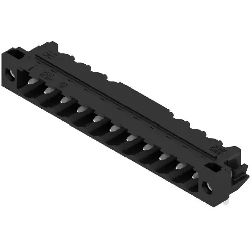 Versand Am Gleichen Tag Stiftleiste, 11-polig, RM 5 mm, abgewinkelt, schwarz, 1840440000