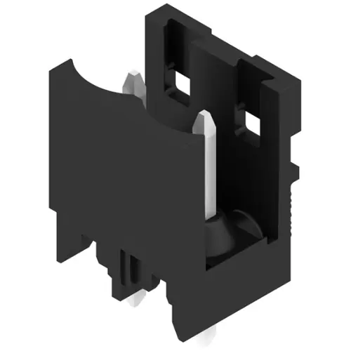Stiftleiste, 2-polig, RM 5 mm, gerade, schwarz, 1840920000 Sonderangebot