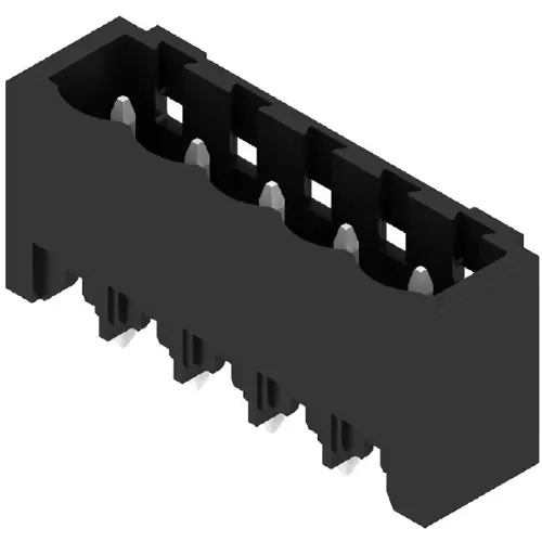 Letzte Chance Stiftleiste, 5-polig, RM 5 mm, gerade, schwarz, 1841190000