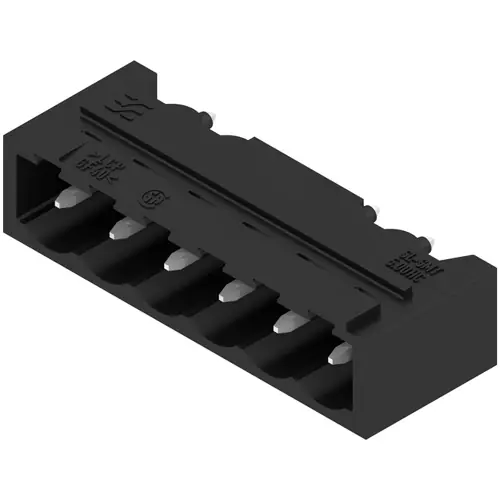 Online Kaufen Stiftleiste, 6-polig, RM 5 mm, gerade, schwarz, 1841200000