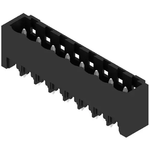 Bestseller Stiftleiste, 8-polig, RM 5 mm, gerade, schwarz, 1841220000