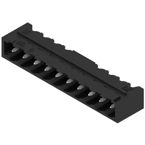 Stiftleiste, 10-polig, RM 5 mm, gerade, schwarz, 1841240000 Saisonangebot