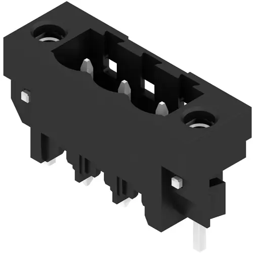 Stiftleiste, 3-polig, RM 5 mm, gerade, schwarz, 1841400000 Neu Im Sortiment