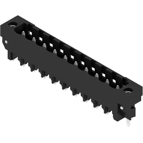 Must-Have Stiftleiste, 10-polig, RM 5 mm, gerade, schwarz, 1841470000