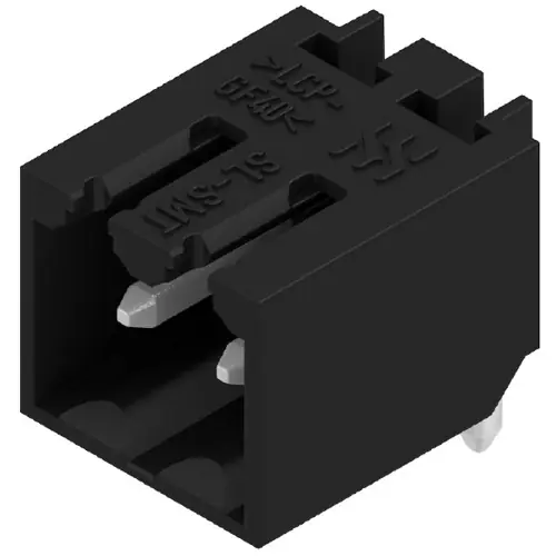 Stiftleiste, 2-polig, RM 3.5 mm, abgewinkelt, schwarz, 1841630000 Kostenfreie Lieferung