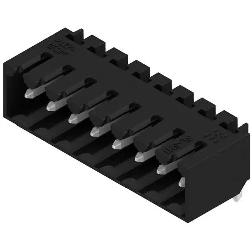 Stiftleiste, 8-polig, RM 3.5 mm, abgewinkelt, schwarz, 1841690000 Gratis Versand