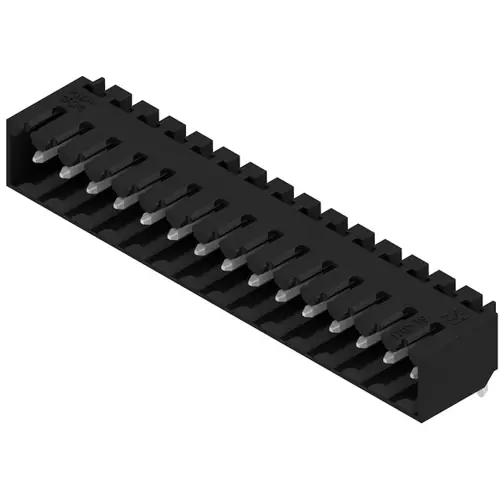 Letzte Chance Stiftleiste, 15-polig, RM 3.5 mm, abgewinkelt, schwarz, 1841760000