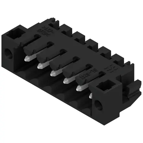 Garantierte Lieferung Stiftleiste, 6-polig, RM 3.5 mm, abgewinkelt, schwarz, 1841900000