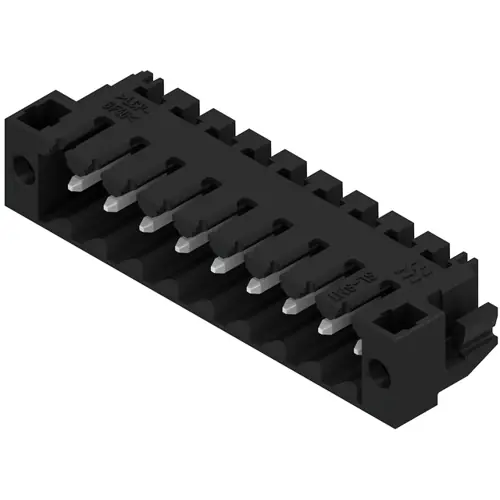 Jetzt Bestellen Stiftleiste, 9-polig, RM 3.5 mm, abgewinkelt, schwarz, 1841930000