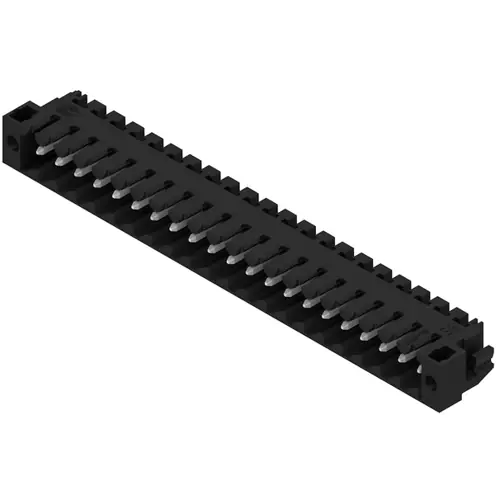 Bestseller Stiftleiste, 21-polig, RM 3.5 mm, abgewinkelt, schwarz, 1842040000