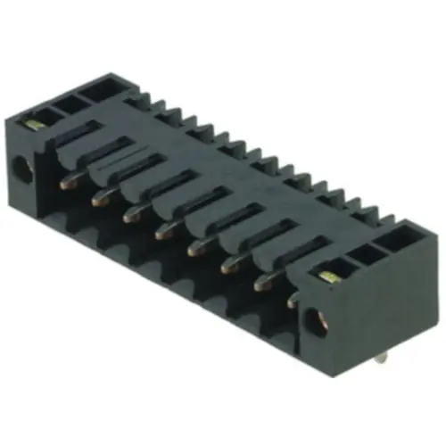 Stiftleiste, 8-polig, RM 3.5 mm, abgewinkelt, schwarz, 1842140000 Preisreduziert