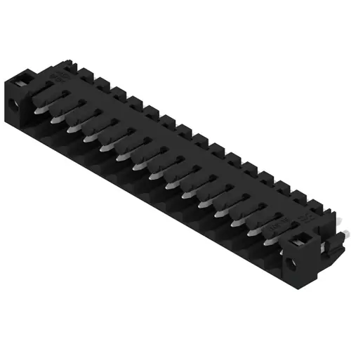 Kostenloser Versand Stiftleiste, 16-polig, RM 3.5 mm, gerade, schwarz, 1842680000