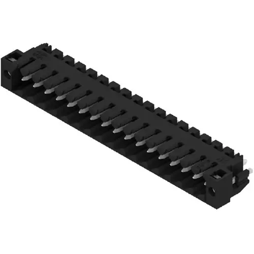 Versand Am Gleichen Tag Stiftleiste, 17-polig, RM 3.5 mm, gerade, schwarz, 1842690000