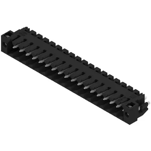 Jetzt Bestellen Stiftleiste, 18-polig, RM 3.5 mm, gerade, schwarz, 1842700000